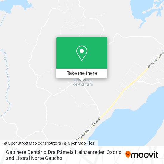 Gabinete Dentário Dra Pâmela Hainzenreder map