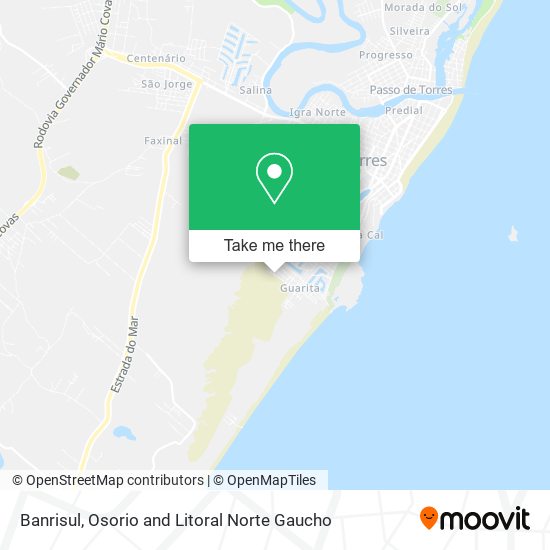 Banrisul map