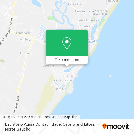 Escritorio Aguia Contabilidade map