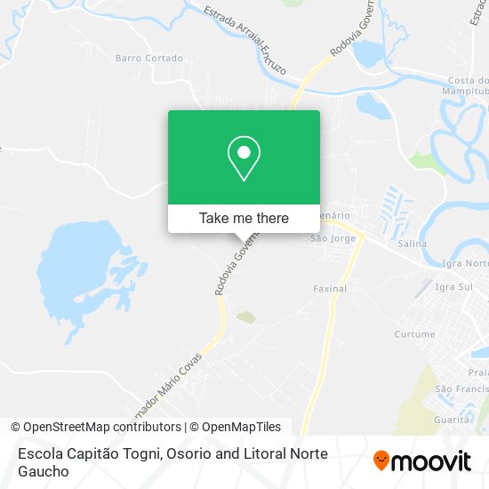 Escola Capitão Togni map