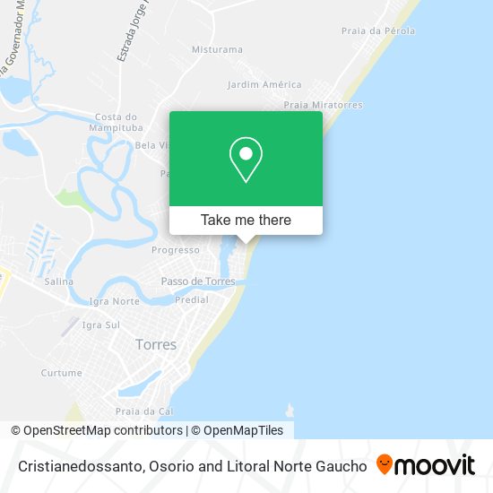 Cristianedossanto map