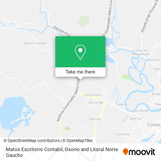 Matos Escritorio Contabil map