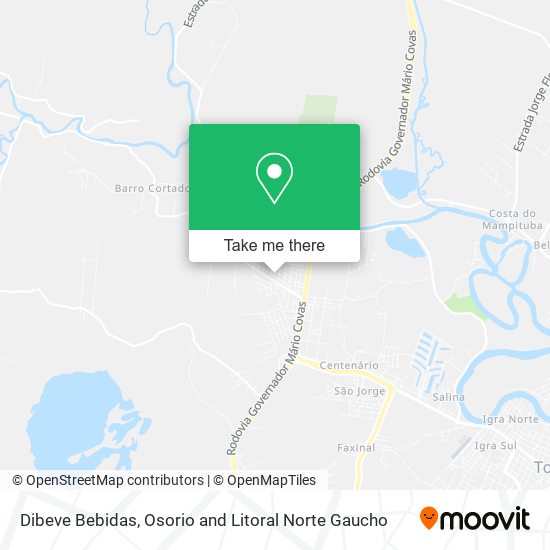 Dibeve Bebidas map