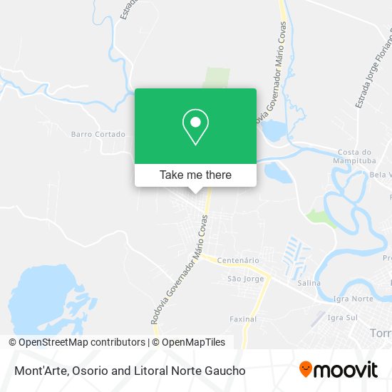 Mont'Arte map