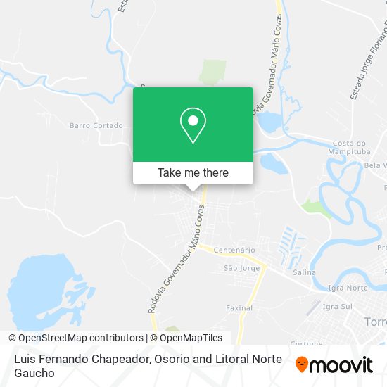 Luis Fernando Chapeador map