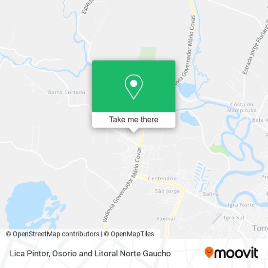 Lica Pintor map
