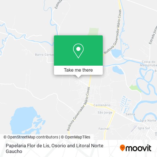 Papelaria Flor de Lis map