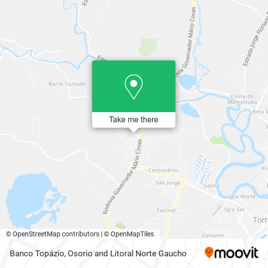 Banco Topázio map