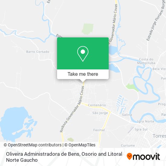 Oliveira Administradora de Bens map