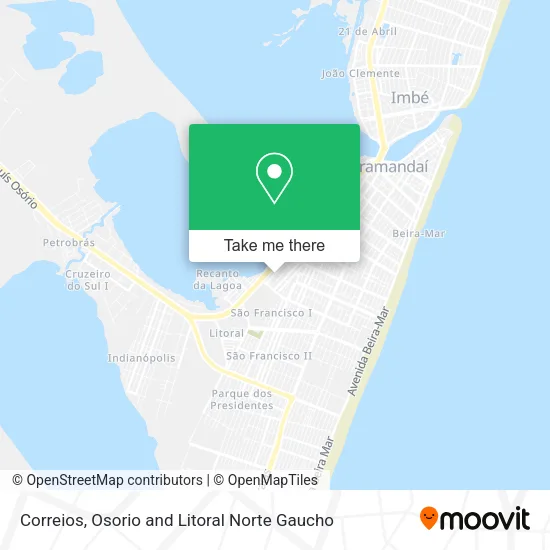 Correios map