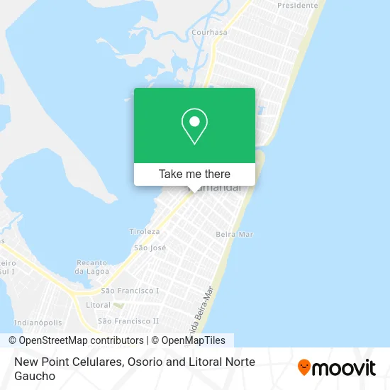 New Point Celulares map
