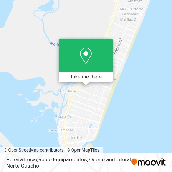 Pereira Locação de Equipamentos map