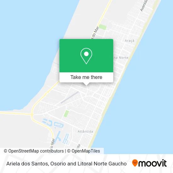 Ariela dos Santos map