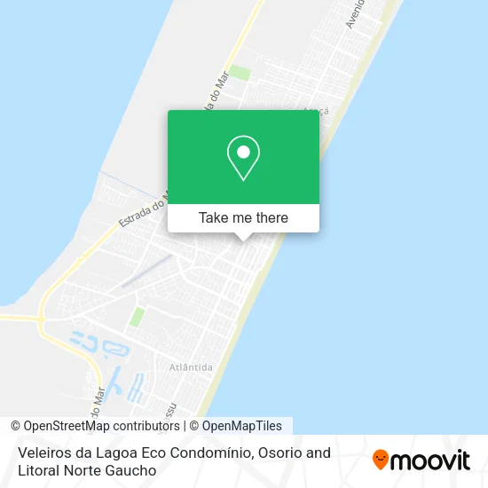 Veleiros da Lagoa Eco Condomínio map