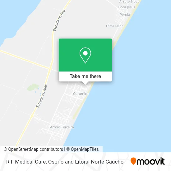 R F Medical Care map