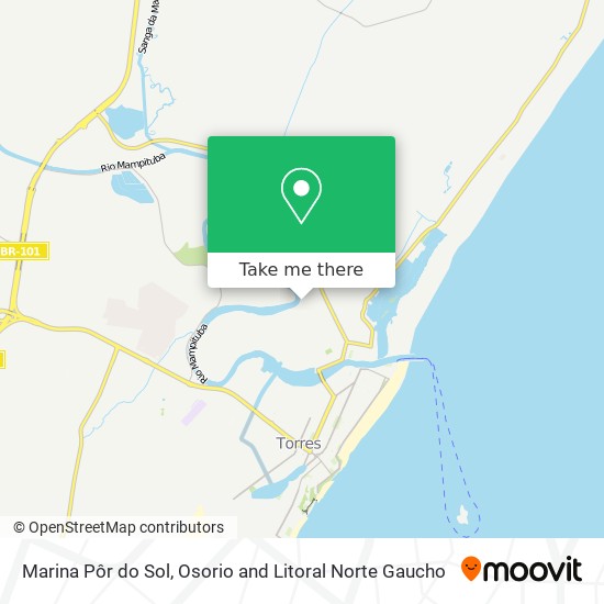 Marina Pôr do Sol map