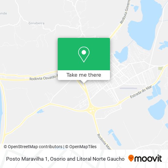 Posto Maravilha 1 map