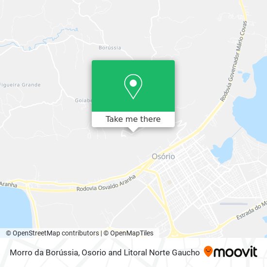 Morro da Borússia map