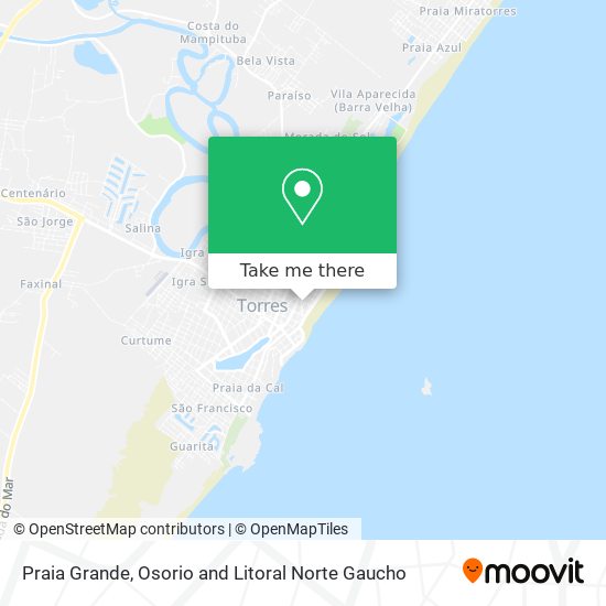 Praia Grande map