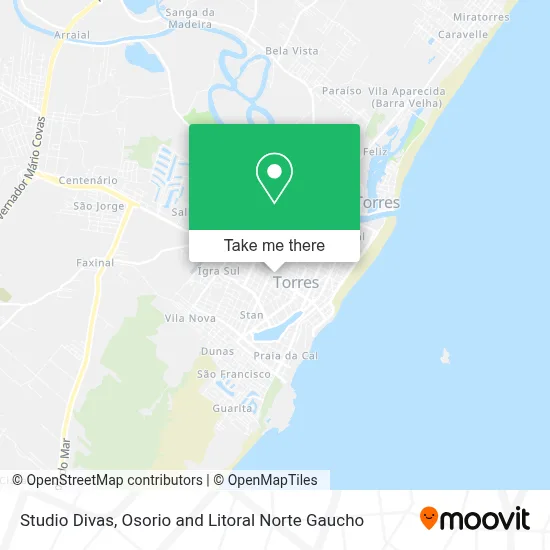 Studio Divas map