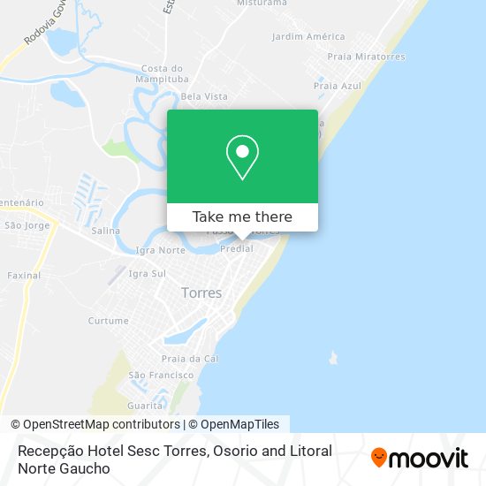 Recepção Hotel Sesc Torres map