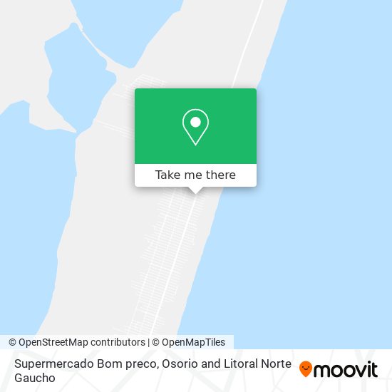 Supermercado Bom preco map