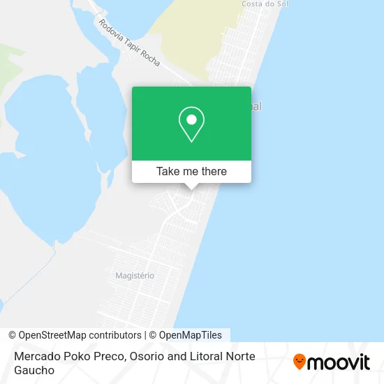 Mercado Poko Preco map