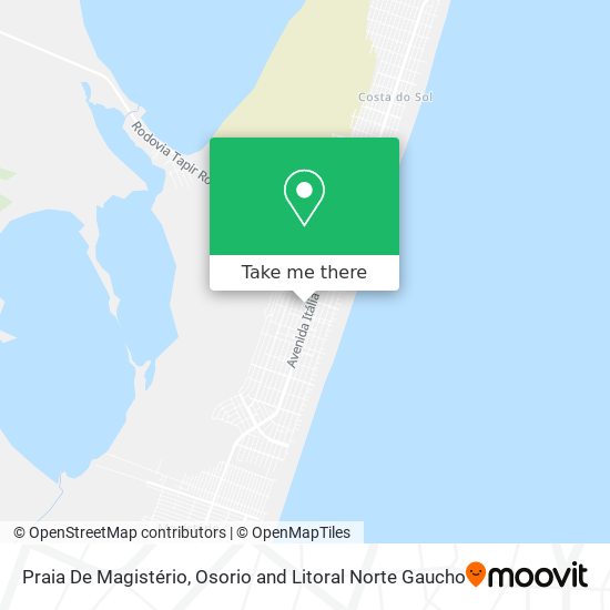 Praia De Magistério map
