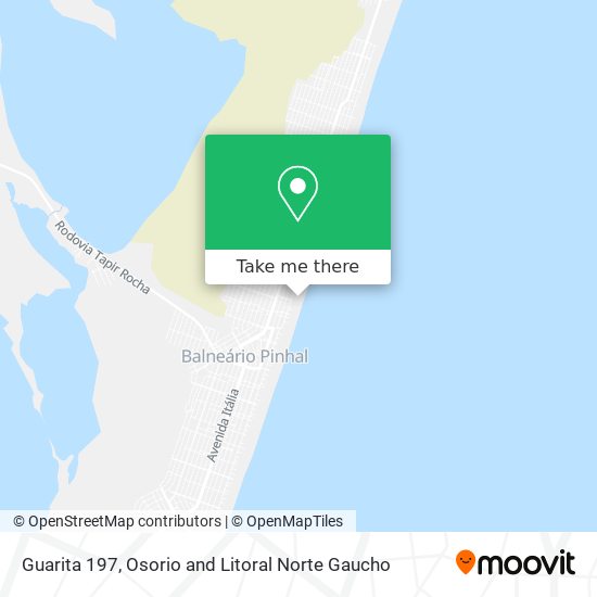 Guarita 197 map