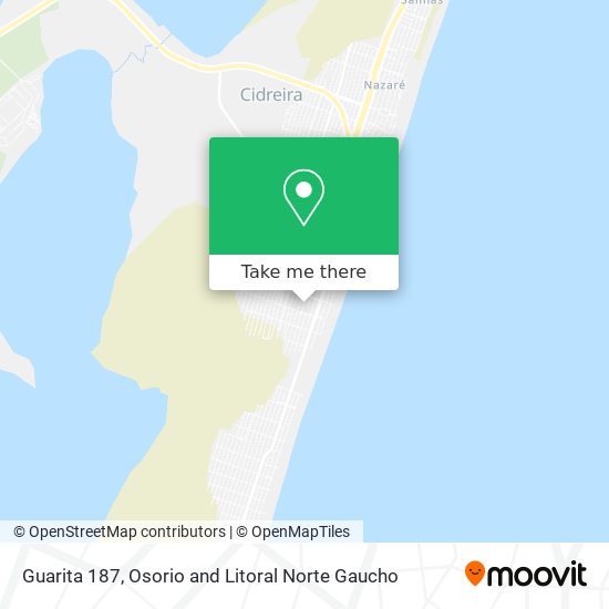 Guarita 187 map