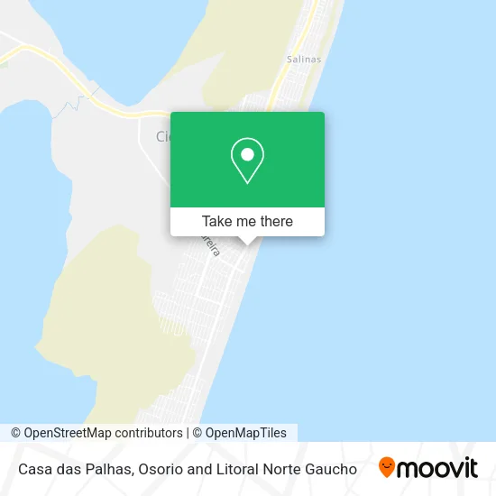 Casa das Palhas map