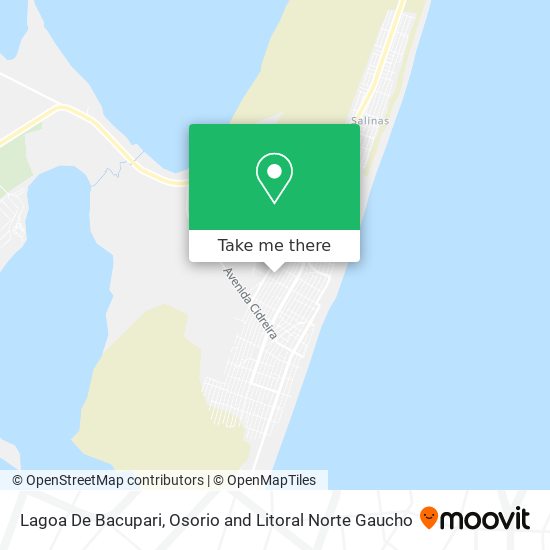 Lagoa De Bacupari map