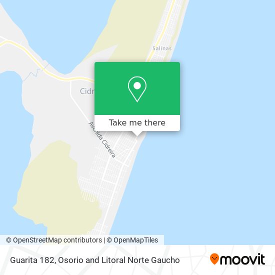 Guarita 182 map