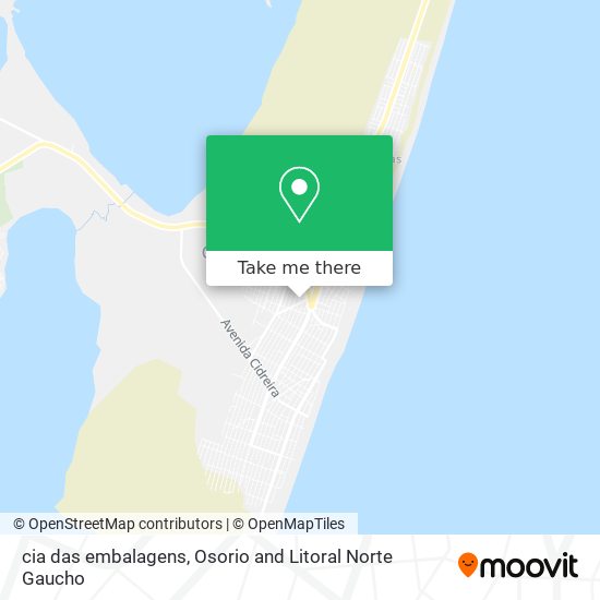 cia das embalagens map