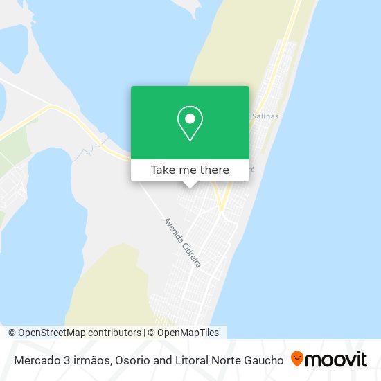 Mercado 3 irmãos map