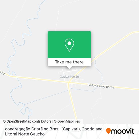 congregação Cristã no Brasil (Capivari) map