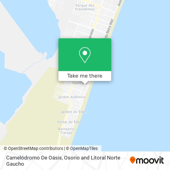 Camelódromo De Oásis map