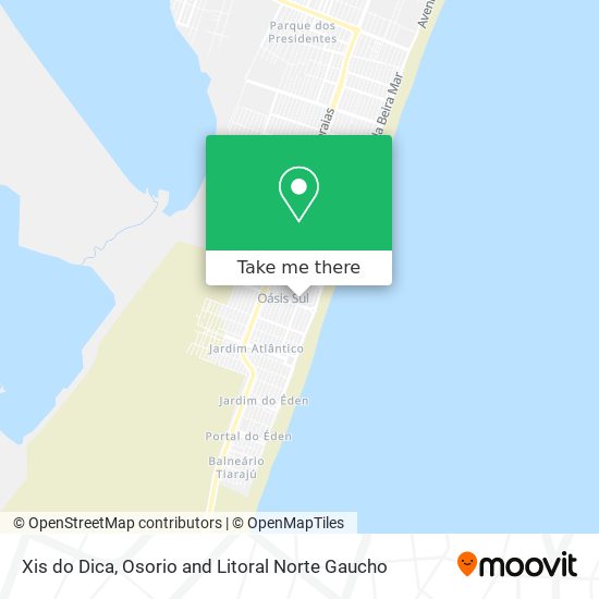 Xis do Dica map