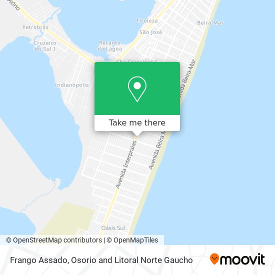 Frango Assado map