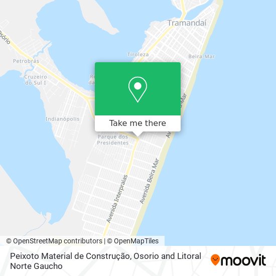 Peixoto Material de Construção map