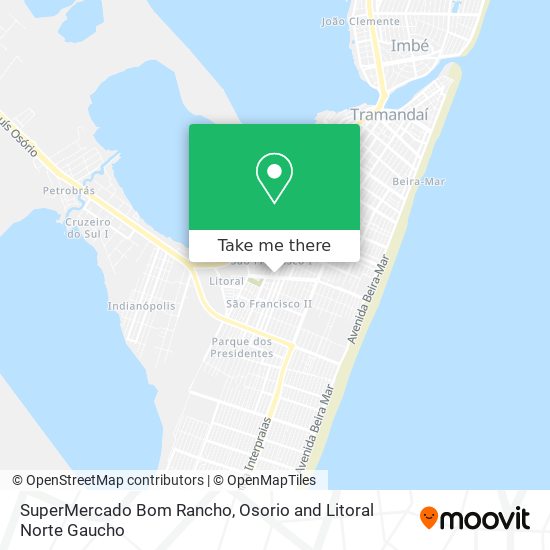 Mapa SuperMercado Bom Rancho