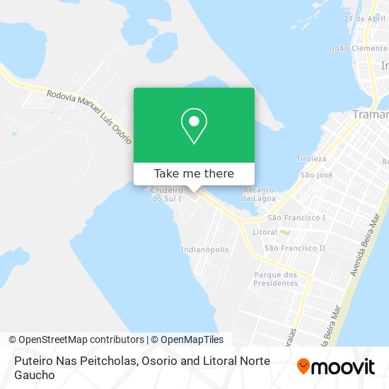 Puteiro Nas Peitcholas map
