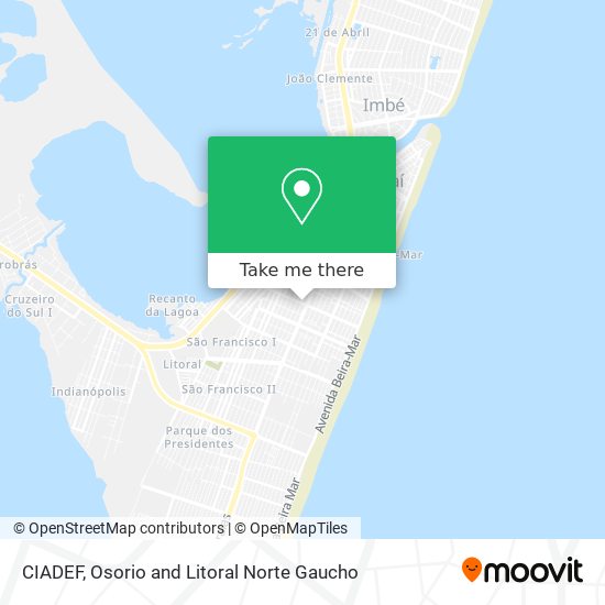 CIADEF map