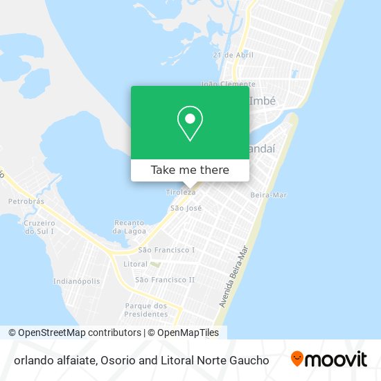 orlando alfaiate map