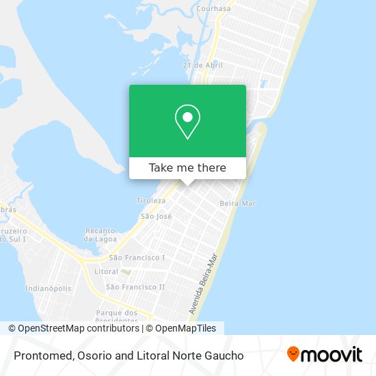 Prontomed map