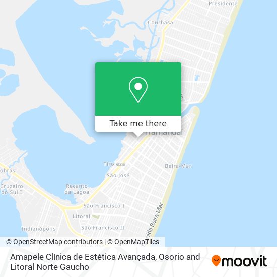Amapele Clínica de Estética Avançada map