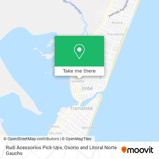 Rudi Acessorios Pick-Ups map