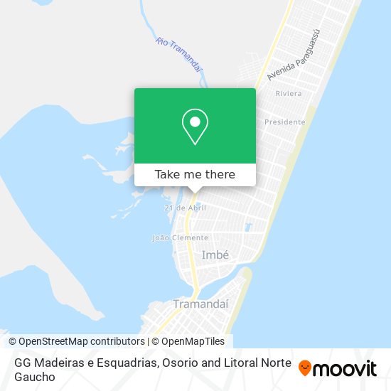 GG Madeiras e Esquadrias map
