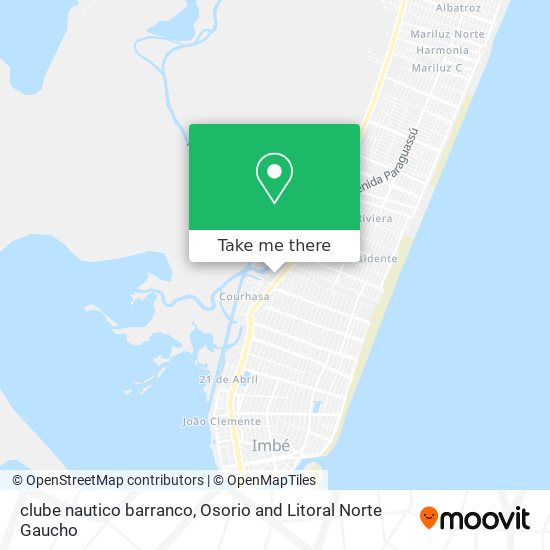 clube nautico barranco map