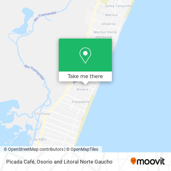 Picada Café map